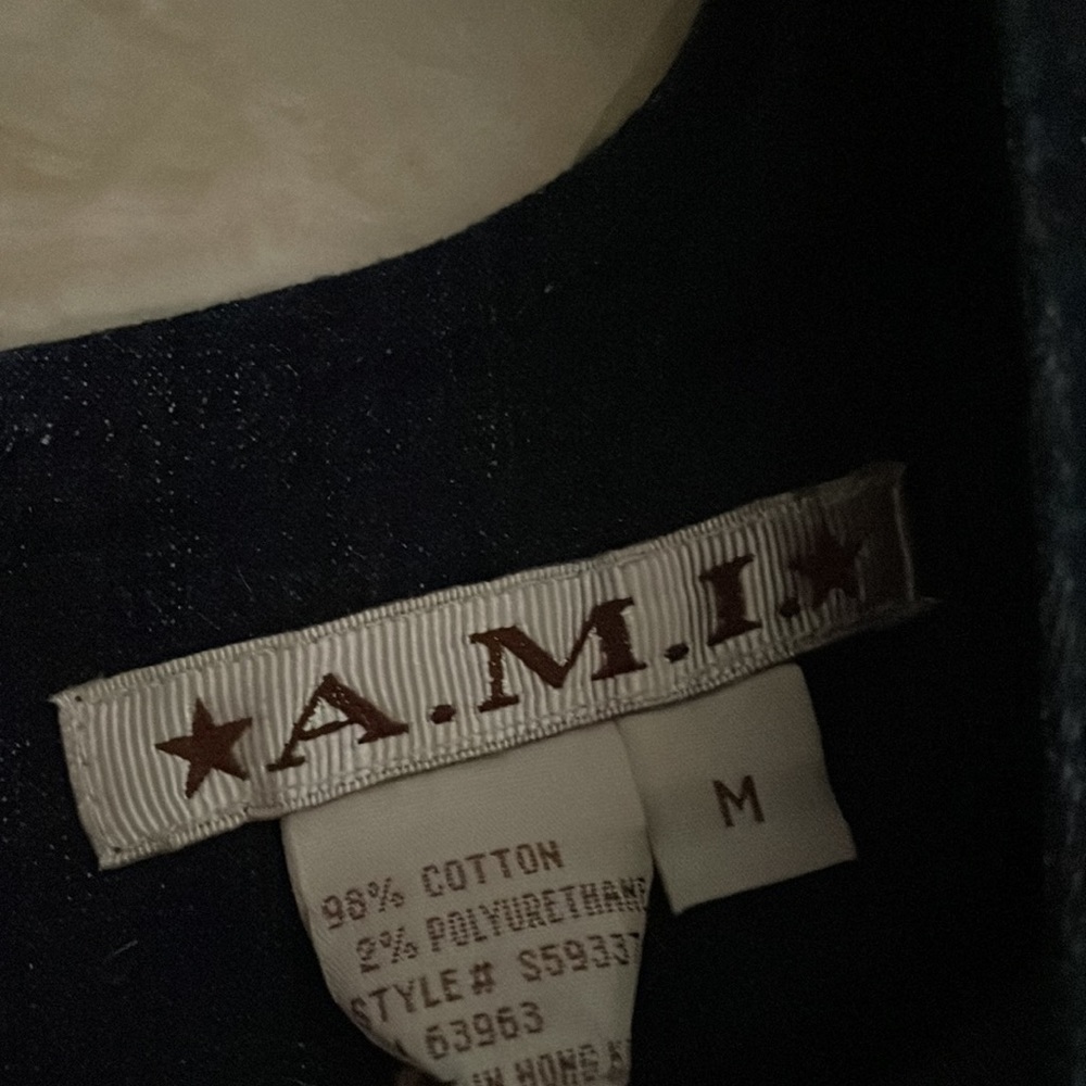 A.M.I WOMEN’S JEAN DRESS MEDIUM - Picture 5 of 9